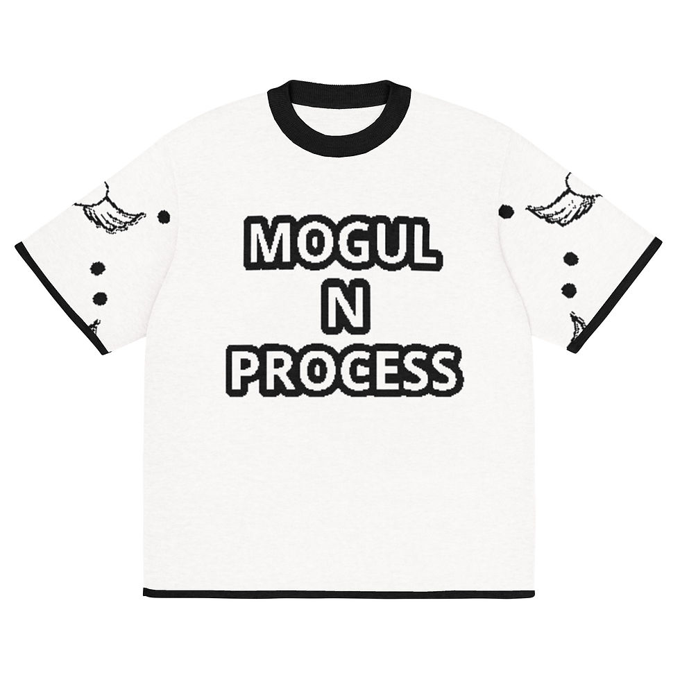 M I P Knitted classic tee