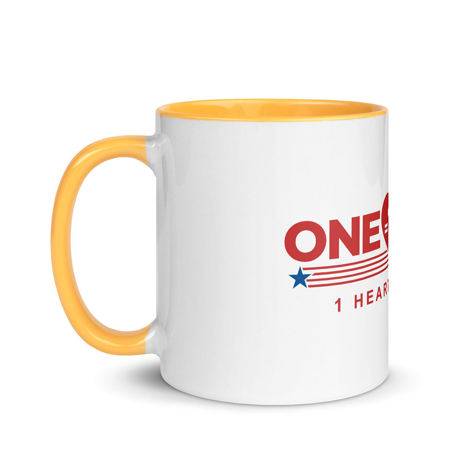 Thumbnail: 1 heart, 1 people Mug with Color Inside