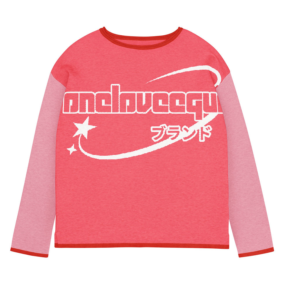 Thumbnail: Oneloveequal Women’s straight bottom knitted sweater