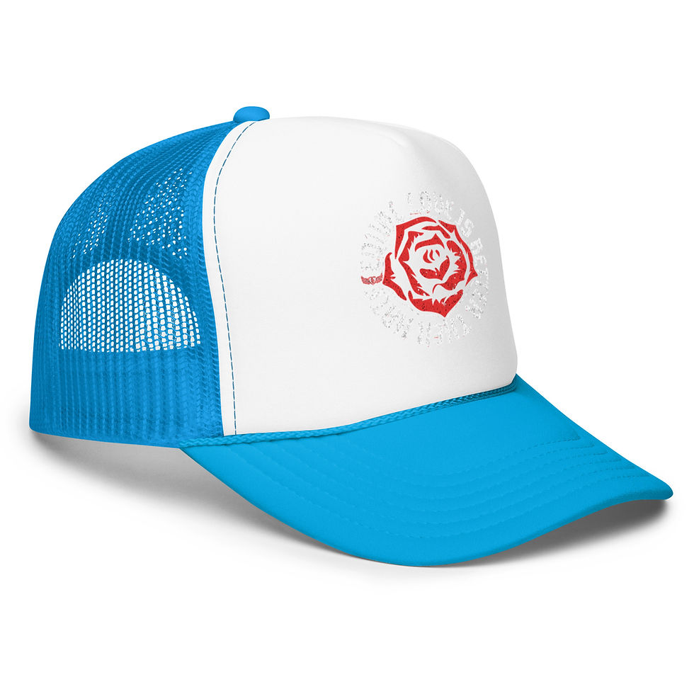 Thumbnail: RED ROSE Foam trucker hat