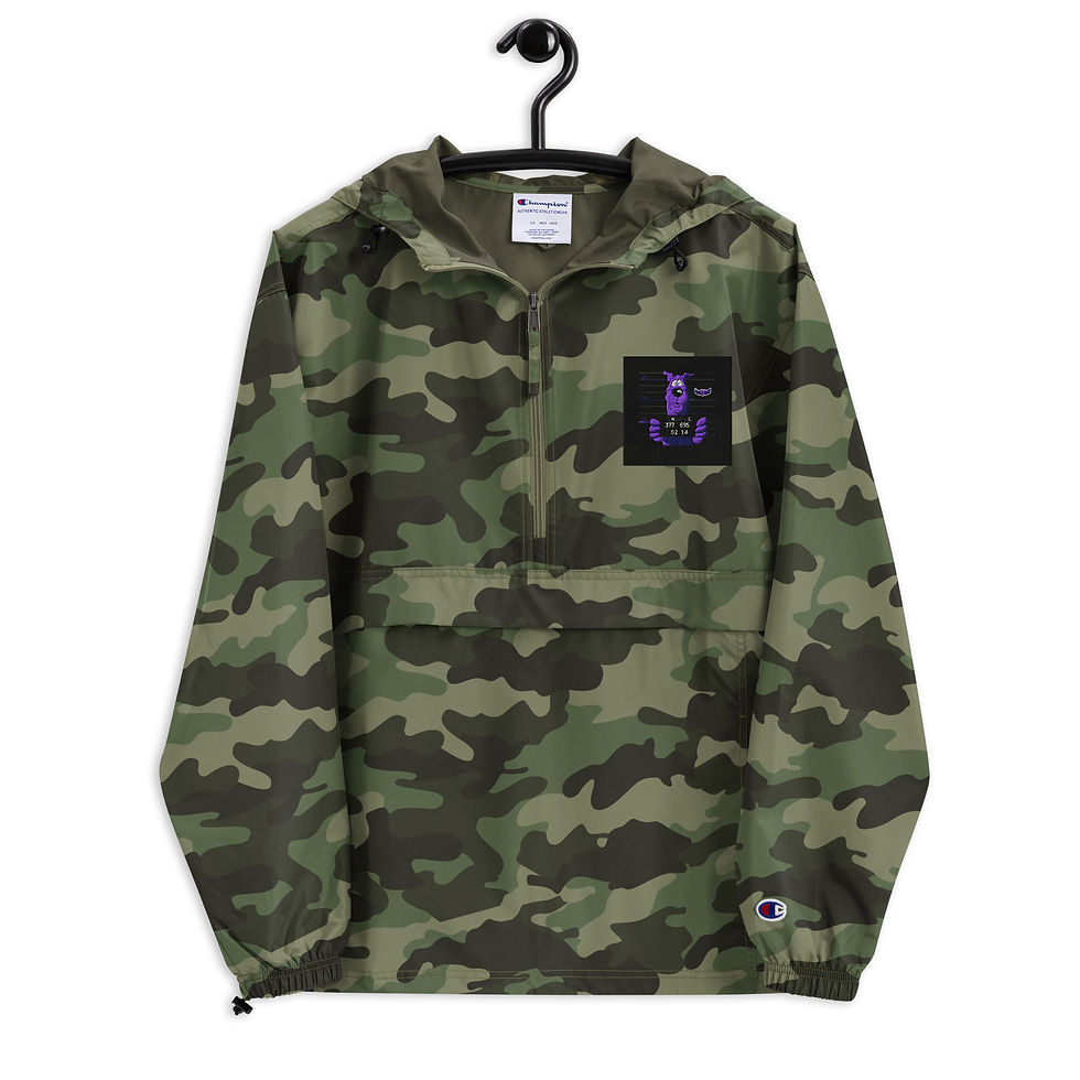 Thumbnail: OLE Embroidered Champion Packable Jacket