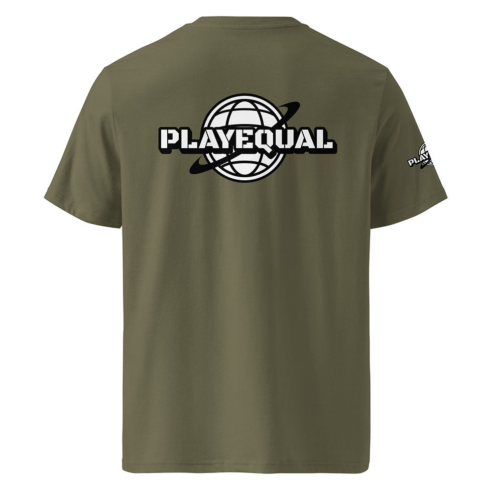 Thumbnail: Play Equal Unisex organic cotton t-shirt