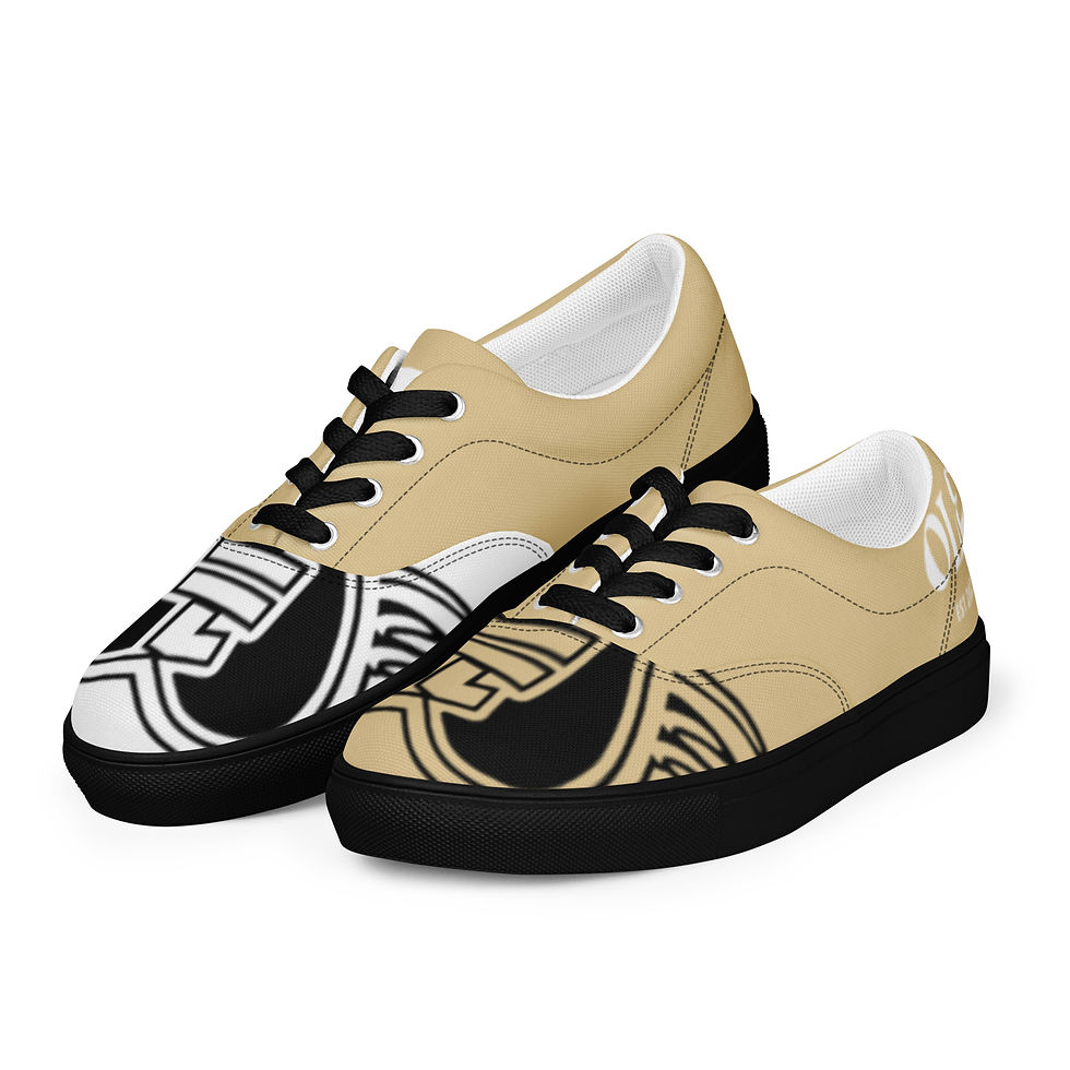 Thumbnail: 1 HEART Men’s lace-up canvas shoes