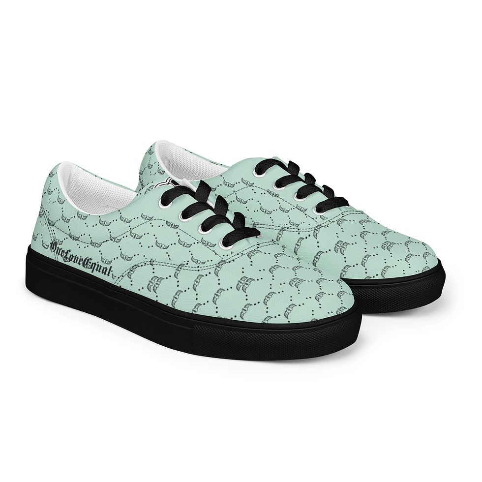 Thumbnail: OLE Men’s lace-up canvas shoes