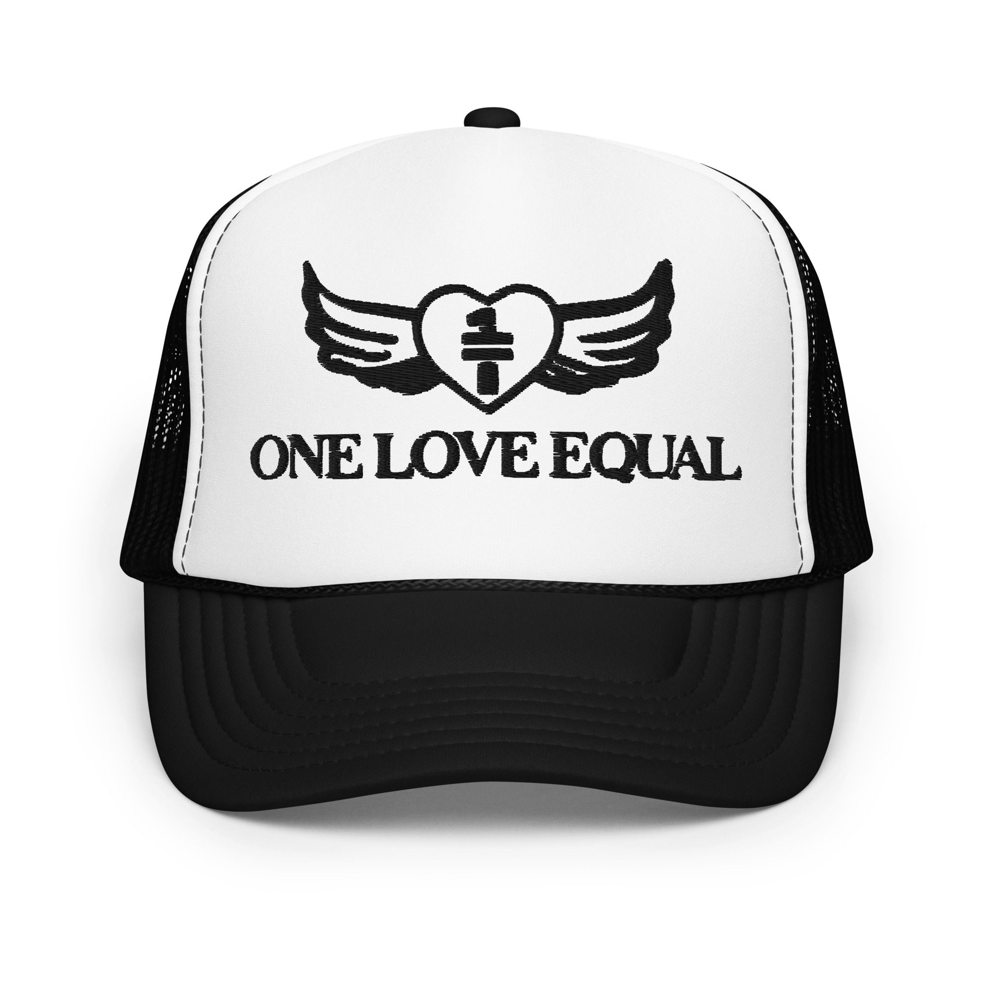 One Love Equal Foam trucker hat