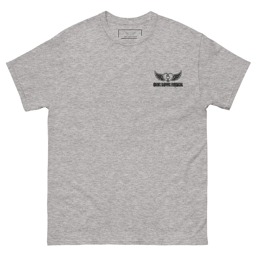 Thumbnail: Embroidered Black OLE logo Unisex classic tee