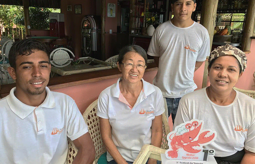 Prato do restaurante da Pousada Corsário Vila de Santo André ganha
primeiro lugar no III Festival da