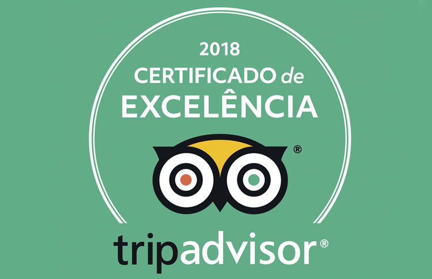 Pousada Corsário Paraty recebe Certificado de Excelência pelo terceiro ano consecutivo