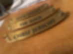 Thumbnail: Etched Wrestling Belt Name Plates