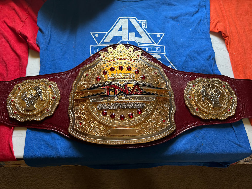 Thumbnail: 24k Triple Stacked TNA Legends Championship Title Belt