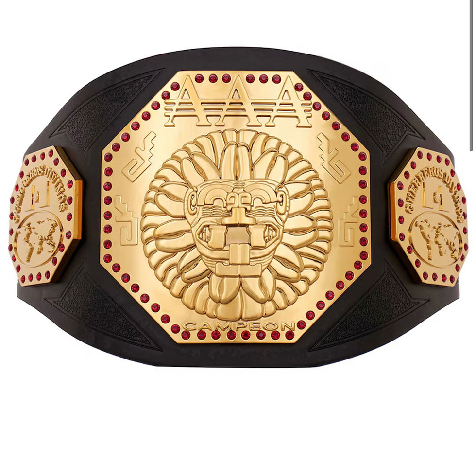 Thumbnail: AAA Mega Champion Replica Title Belt