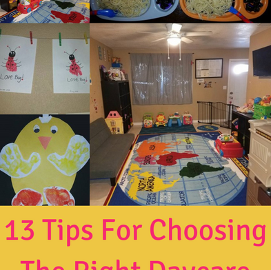 13 Tips For Choosing A Daycare