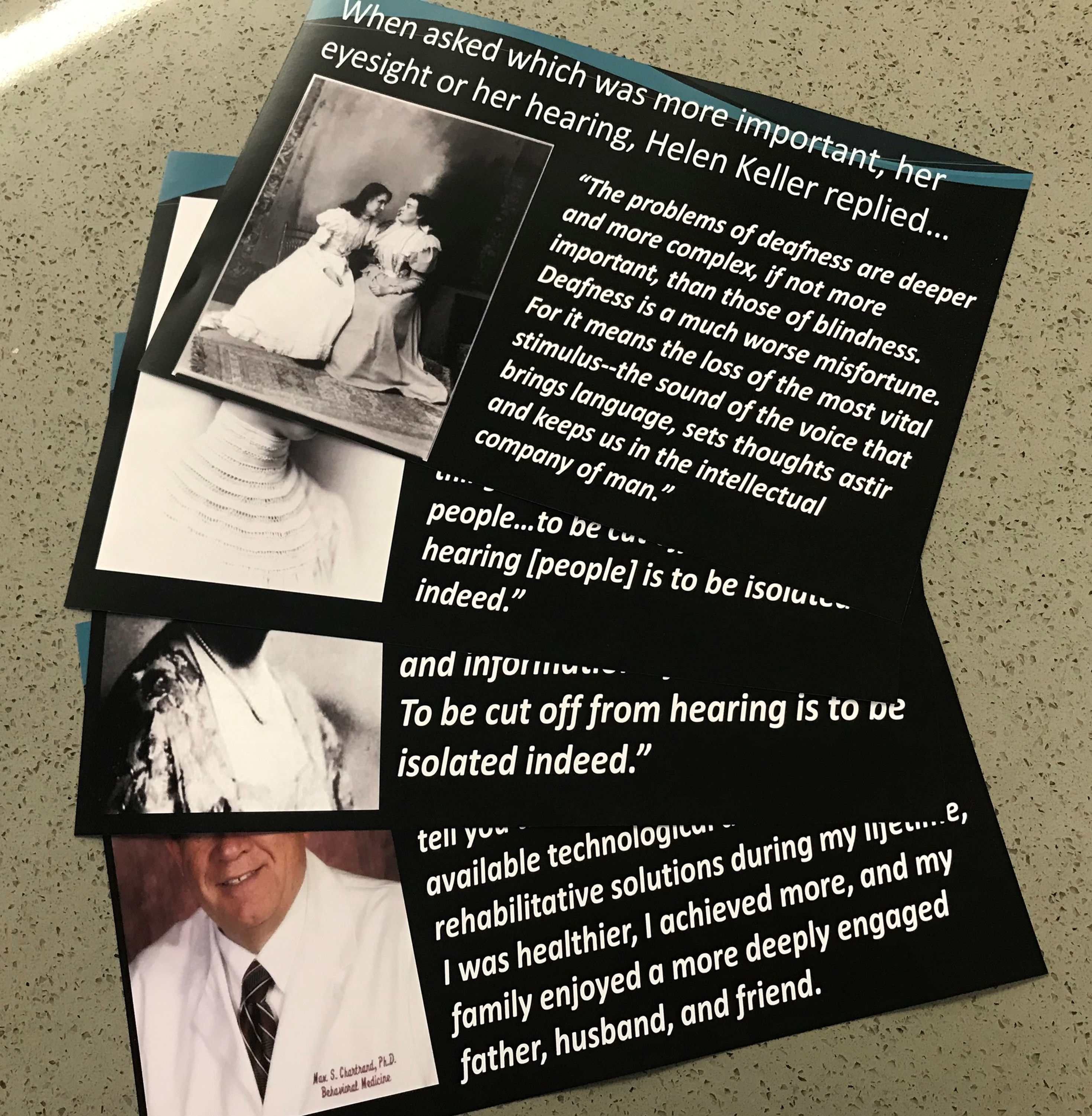 • Helen Keller 11x17 Color Posters (4)