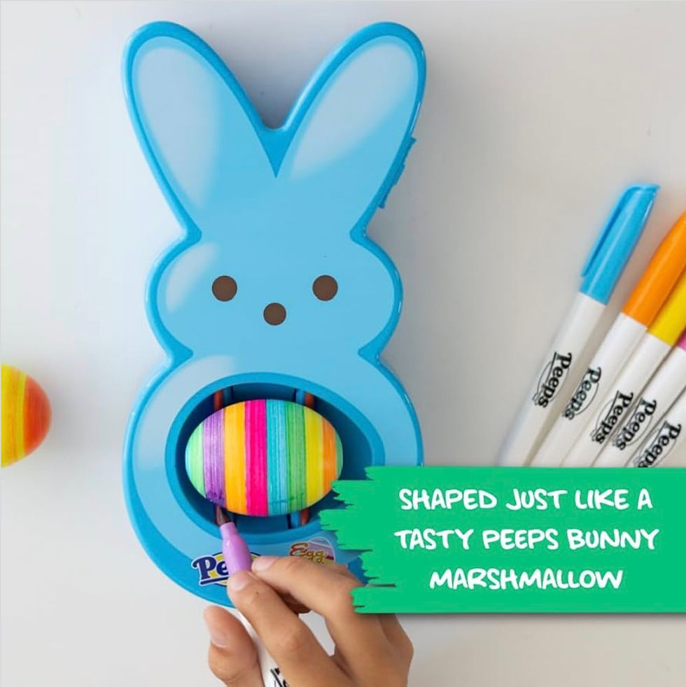 Thumbnail: Eggmazing Blue Peeps Bunny Egg Decorator