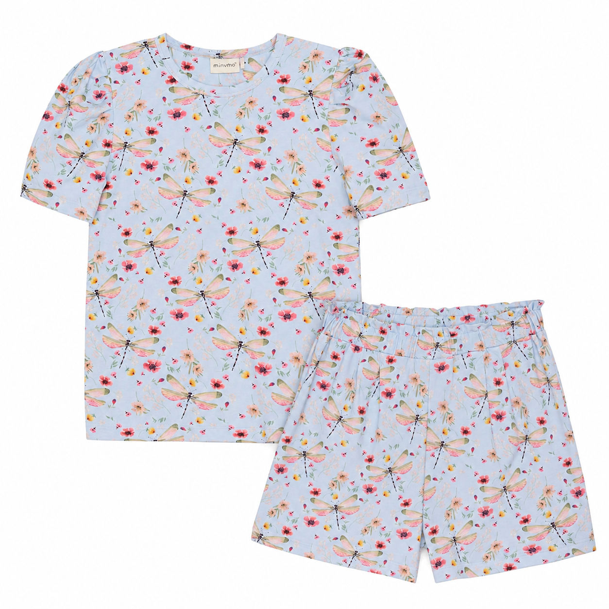 Minymo | Toddler Girls Skyway Short Set