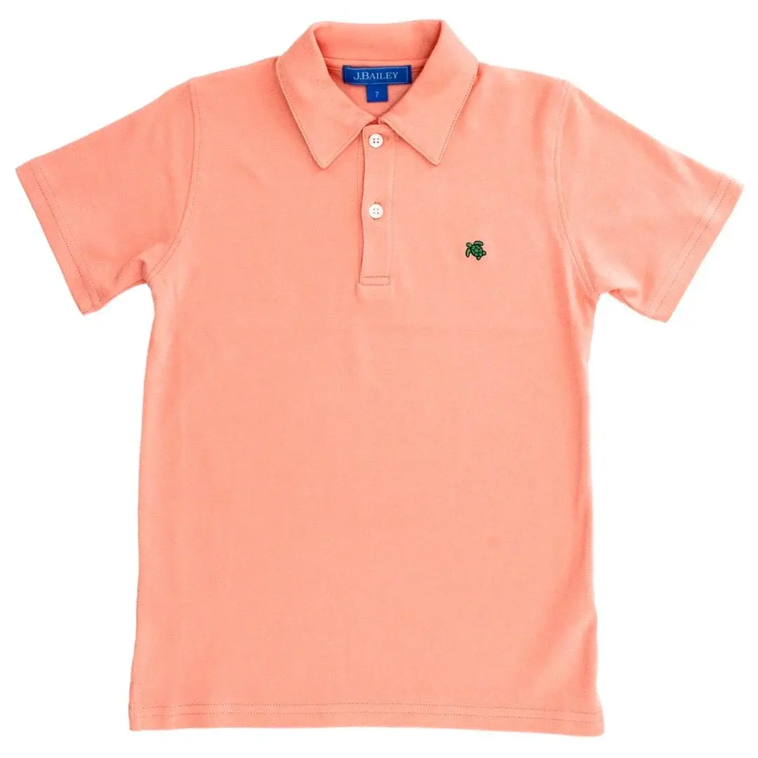 J. Bailey | Toddler Boys Cantaloupe Henry Short Sleeve Polo
