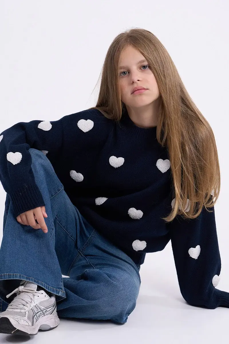 Molly Bracken Girls Knitted Sweater