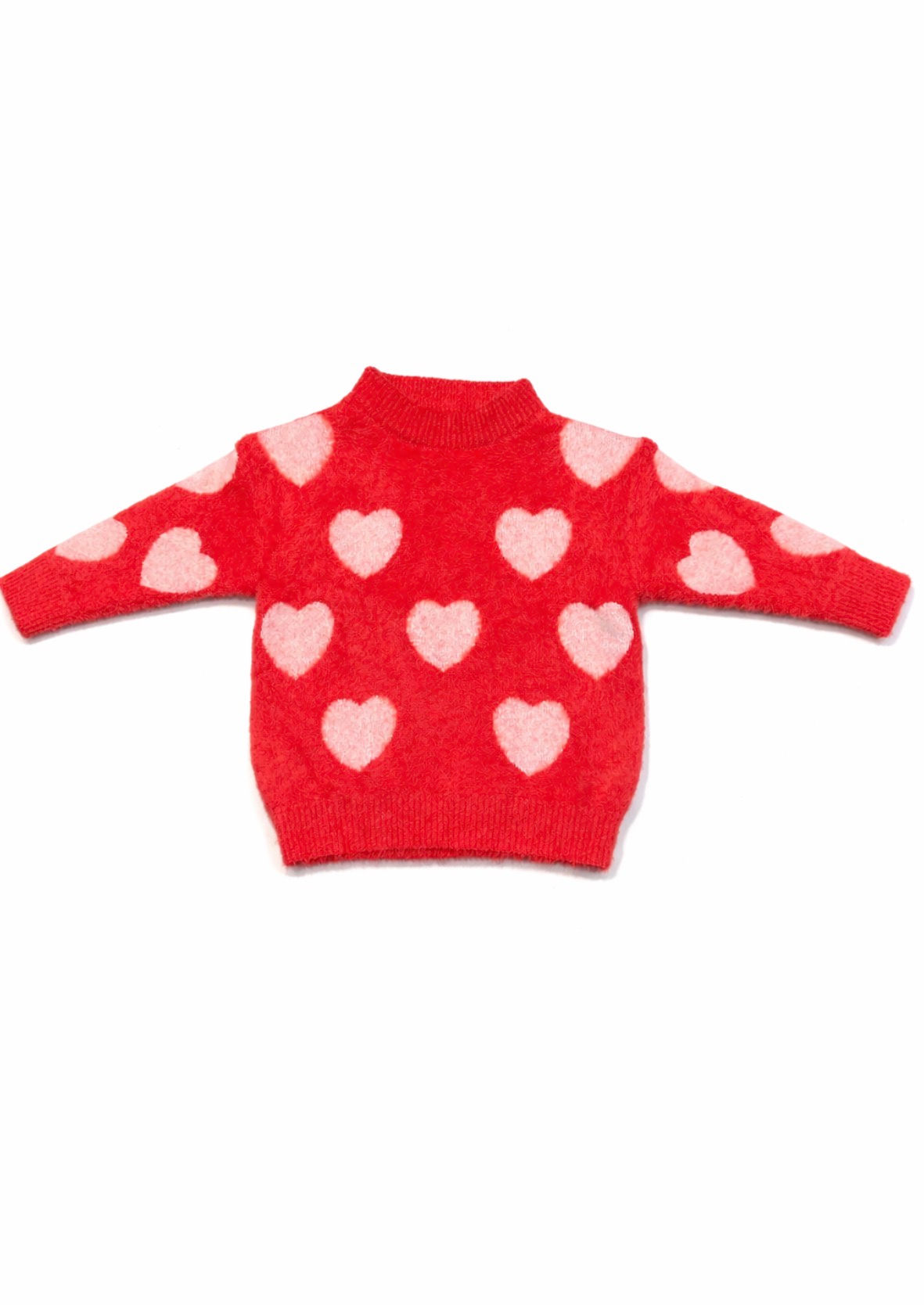 Rylee Faith Designs Girls Heart Sweater