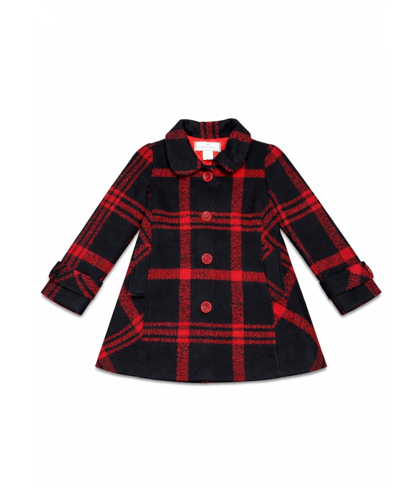 Widgeon | Girls Holiday Plaid Coat