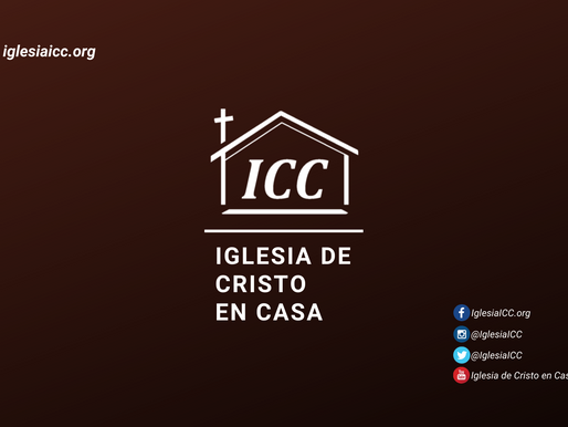 #ICCEnTuCasa: Reunión del Domingo 21 de febrero de 2021
