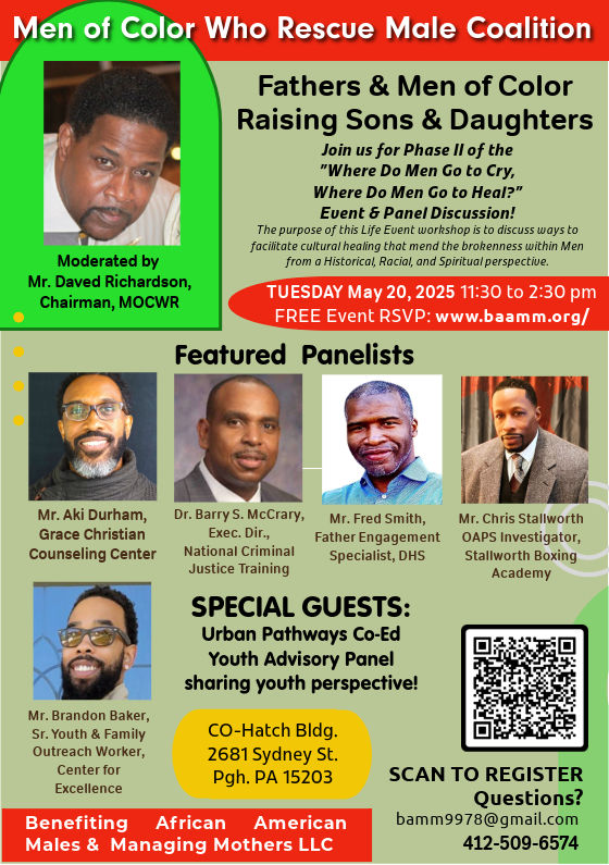 Fathers and Men of Color Raising Sons and Daughters