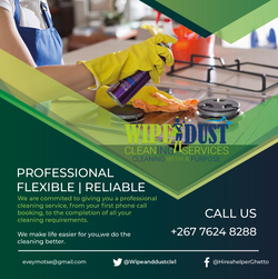 WIPE & DUST FLYER