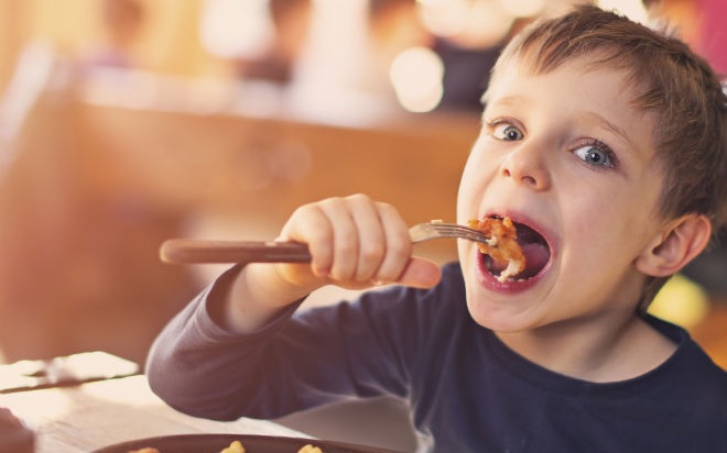 Arranged Food and Objects