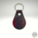 signification celtique dans un porte cle en cuir