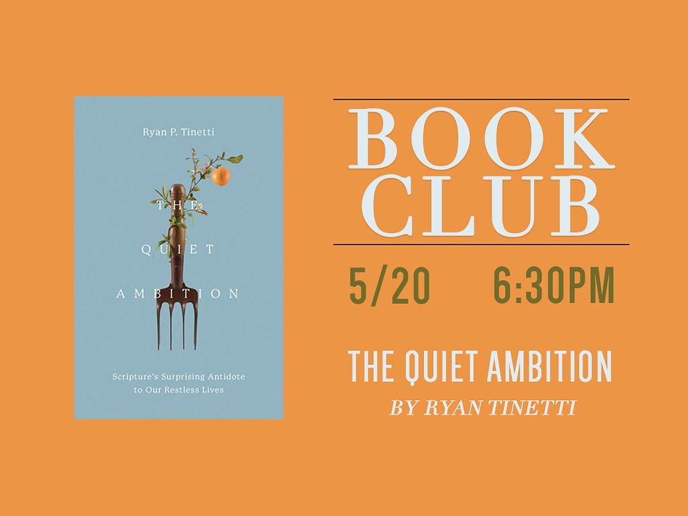 May Book Club