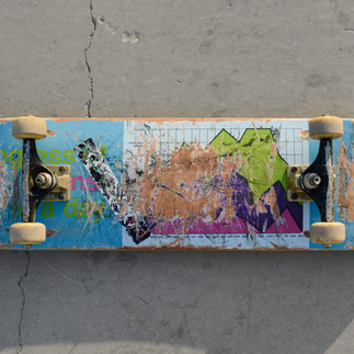The skateboard - a pretty important piece of equipment for your skateboard lesson!