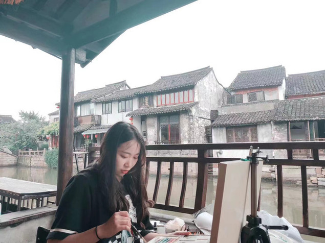 Outdoor painting
