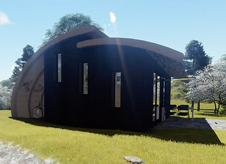 Tiny Town, tiny house, kleine, duurzame woning, Cooter 50m2, aanbouw,