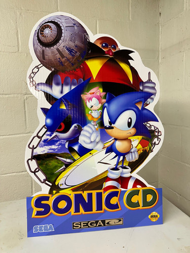 Sonic Cd Ramp Sonic CD Standee | ArcadePlug