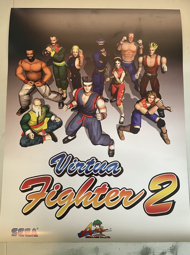 Virtua fighter 2 poster | ArcadePlug