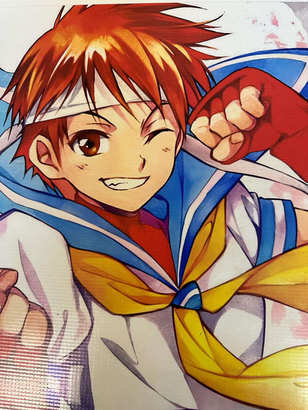 Thumbnail: Street fighter alpha 2 Sakura Banner