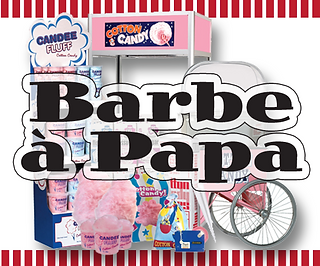 Barbe à papa cotton candy