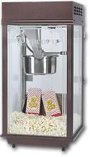 Deluxe Pinto machine popcorn