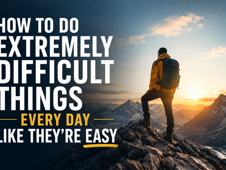 do hard things easily