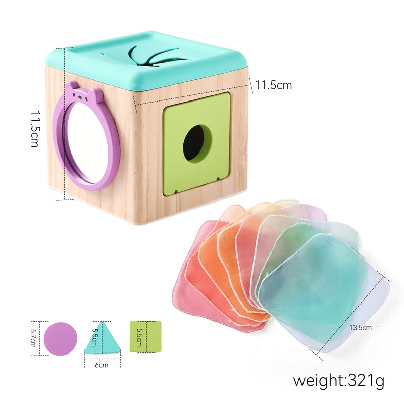 Thumbnail: Montessori Sensory Tissue Box Toy