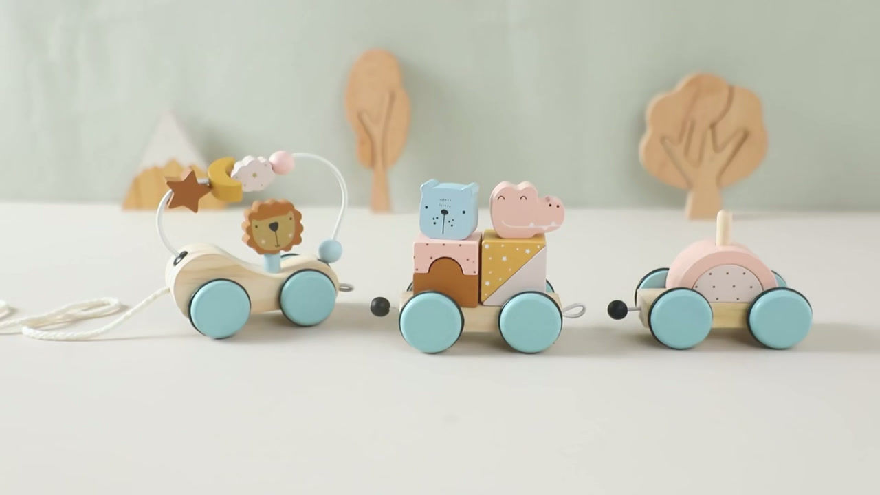 Montessori Wooden Tractor – Learning Through Play