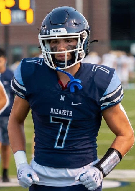 Deep Dish Football GOTW Player Spotlight: Chatting With Nazareth Star ATH Zach Hayes Class Of 2023