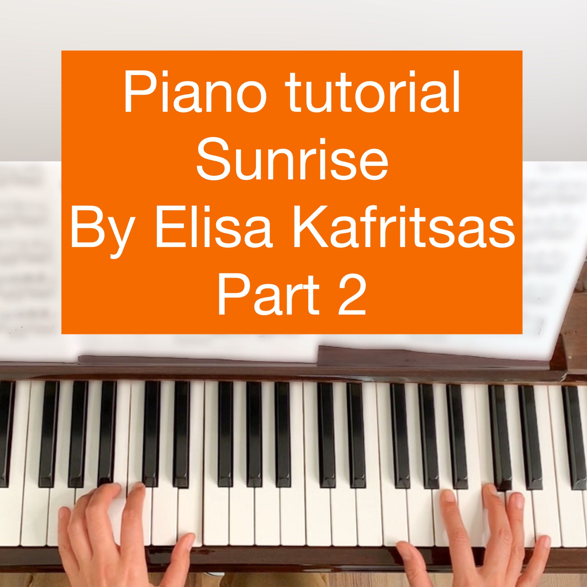 “Sunrise“ Tutorial Part 2
