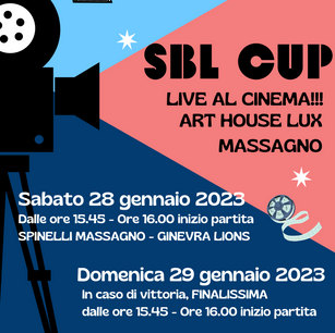 La Final 4 di SBL Cup al CineLux!