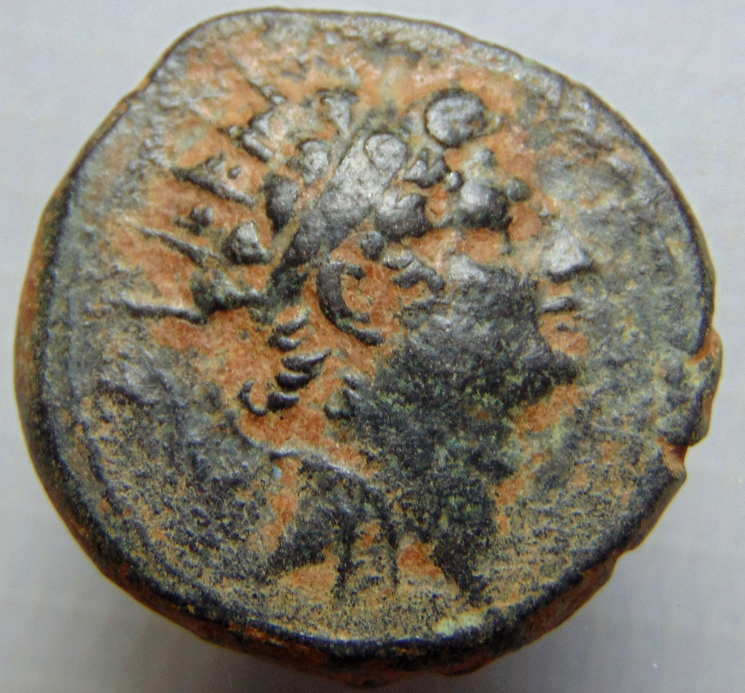 Moeda Grega Antiochos IV Epiphanes. 175-164 aC