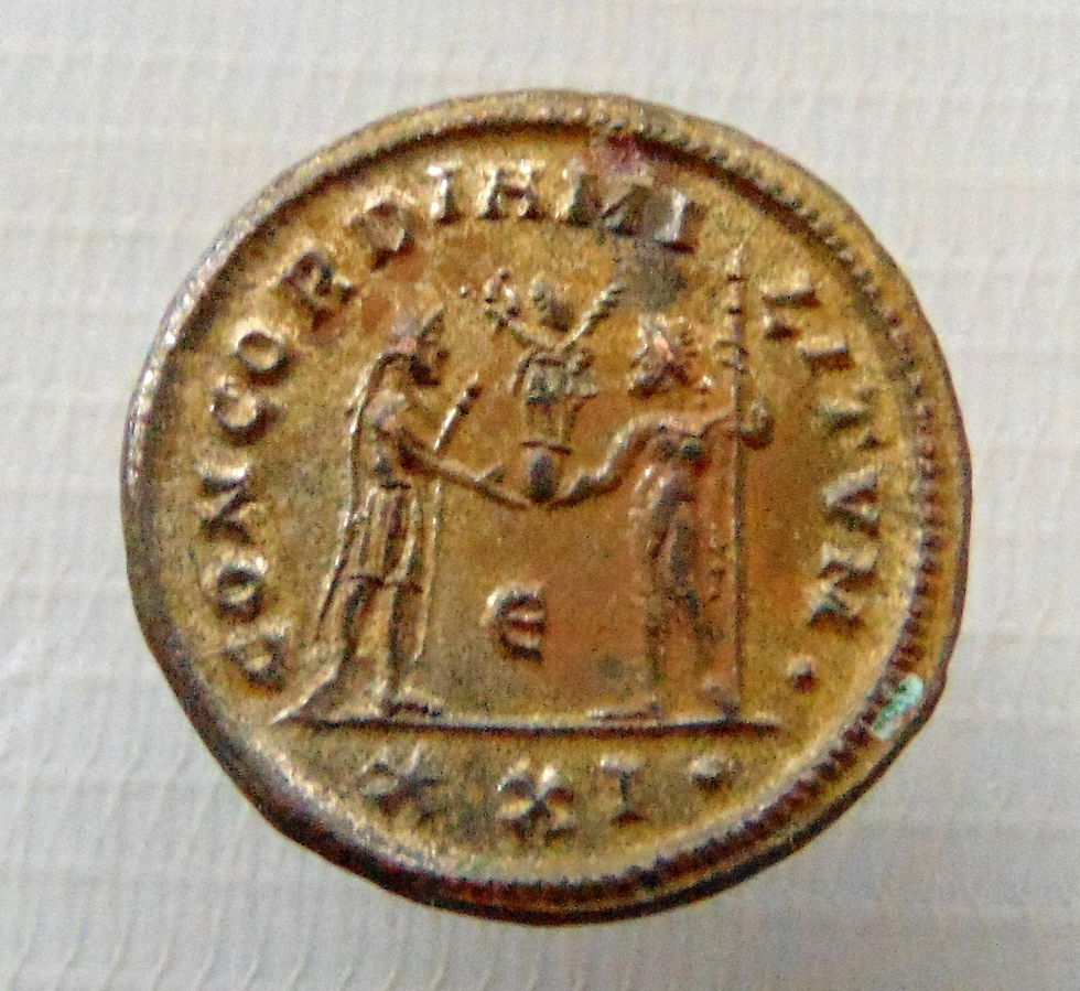 Miniatura: Moeda Romana Antoniniano Maximiano Xf, 292- 295 Dc