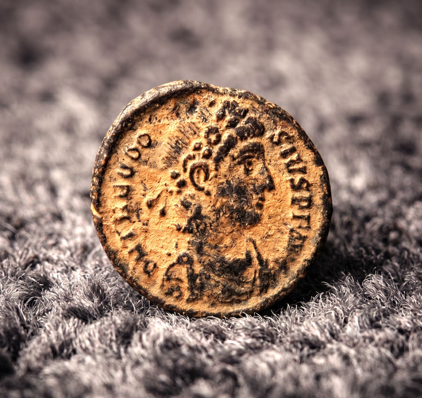 Moeda Romana de Theodosius I (379-395 dC)