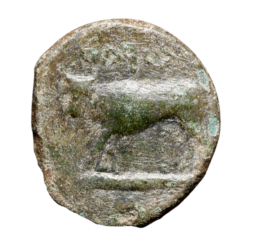 Miniatura: Moeda grega escassa da Trácia (em nome de Odrysianos) (circa 340 aC).