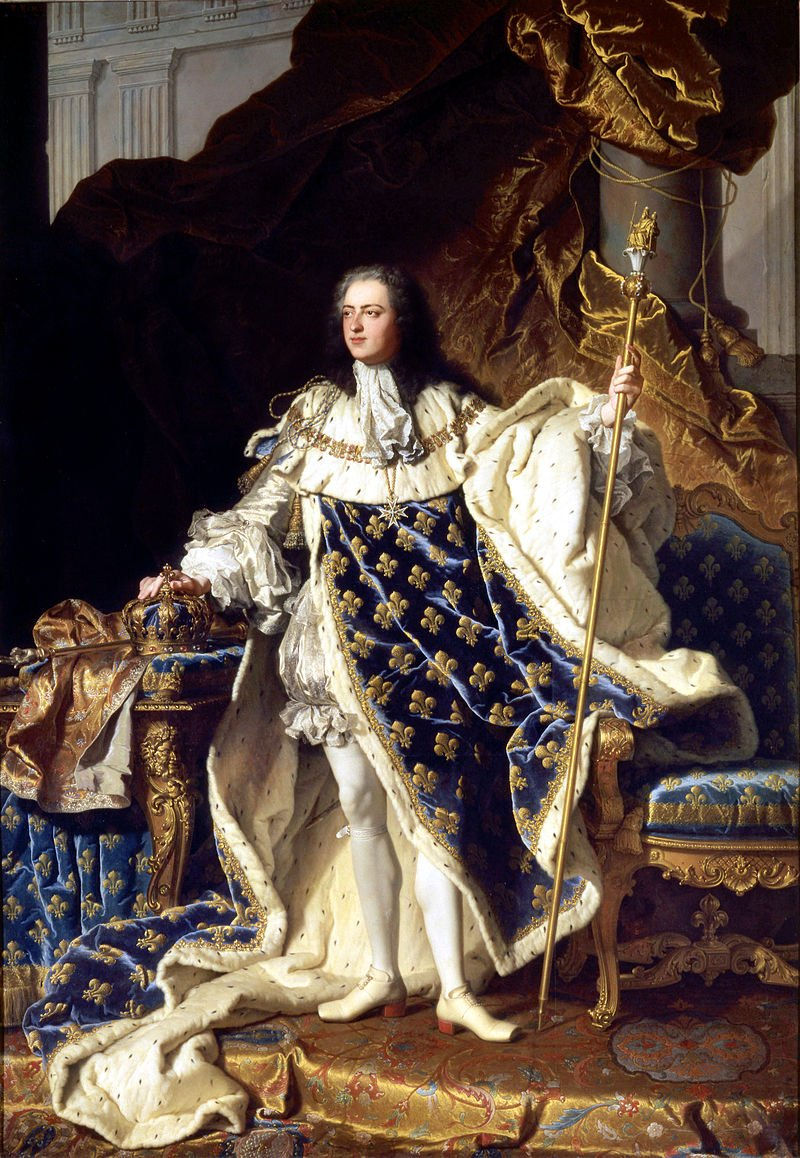 Miniatura: Moeda francesa 20 Sols de Louis XV le Bien-Aimé (o Bem-Amado) 1715-1774