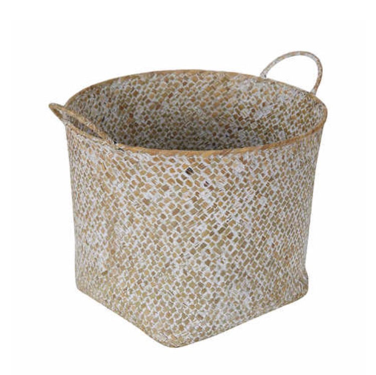 White Washed Basket
