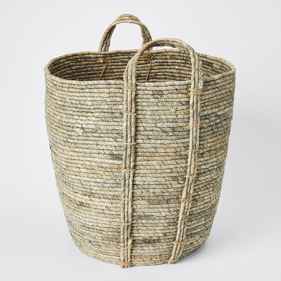 Maize Leaf Round Basket - Extra Large